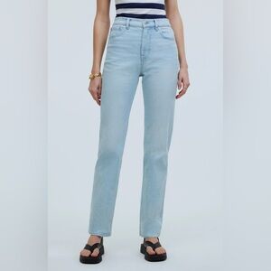 Madewell 90’s Straight Jean in Ward Wash - Sz 27